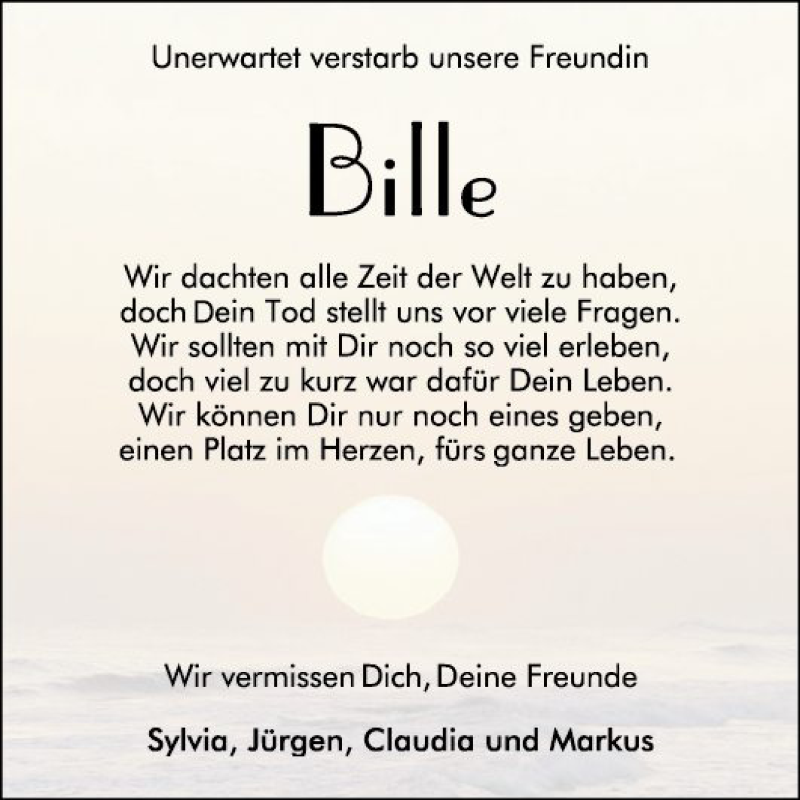  Traueranzeige für Sybille Nadarevic vom 21.10.2021 aus Südhessen Morgen