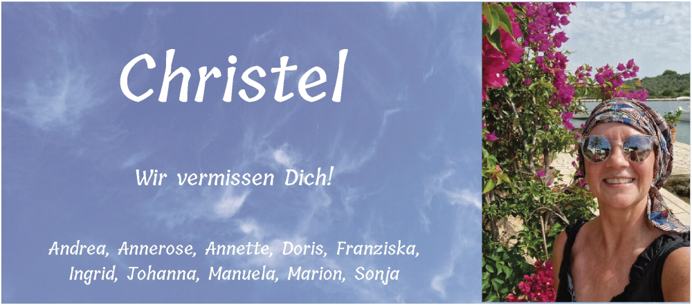  Traueranzeige für Christel Potsch-Losmann vom 05.07.2025 aus Bergsträßer Anzeiger
